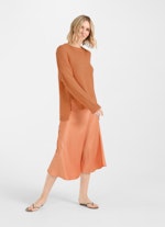 Medium Fit Röcke Satin - Rock jaffa orange