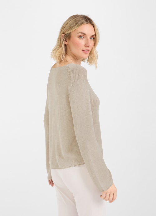 Regular Fit Strick Strick - Pullover desert sand