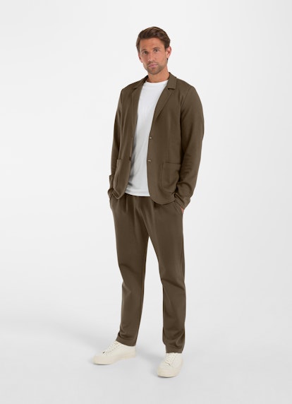 Regular Fit Jacken Blazer khaki