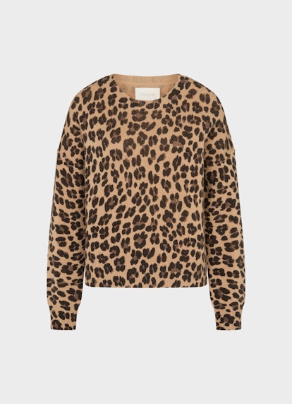 Casual Fit Strick Cashmere - Pullover toffee