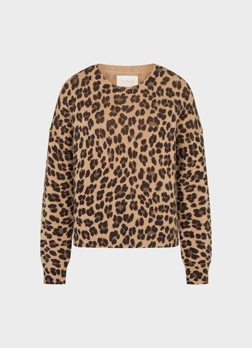 Casual Fit Strick Cashmere - Pullover toffee