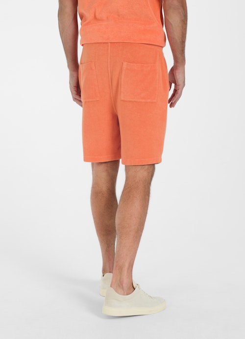 Coupe Regular Fit Short Eponge - Short jaffa orange