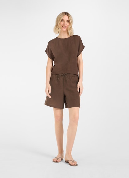 Bermudas Shorts Leinen - Shorts cacao