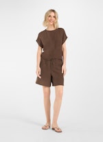 Bermudas Shorts Leinen - Shorts cacao