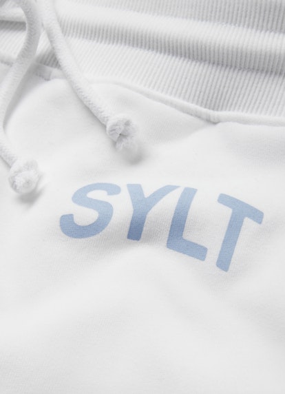 Loose Fit Hosen Sylt Sweatpants white