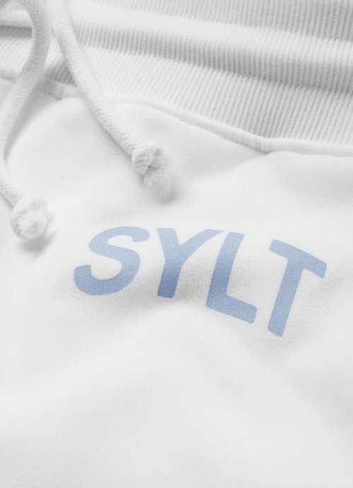 Coupe Loose Fit Pantalons Sylt Sweatpants white