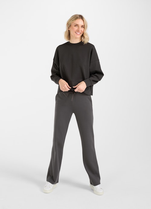 Wide Leg Hosen Wide Leg Fit - Sweatpants charcoal