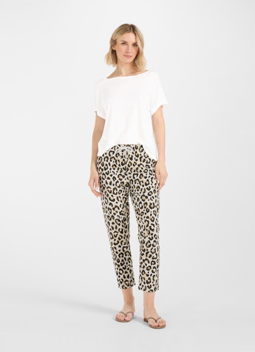 Coupe Casual Fit Pantalons Pantalon de survêtement coupe décontractée white
