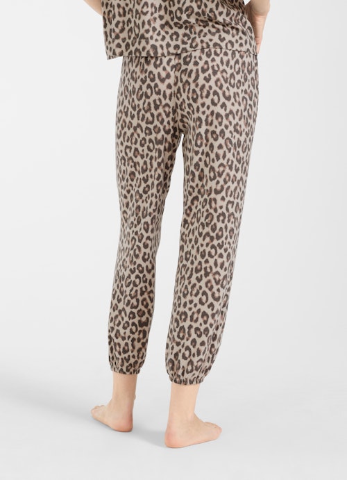 Regular Fit Hosen Nightwear - Hose sand