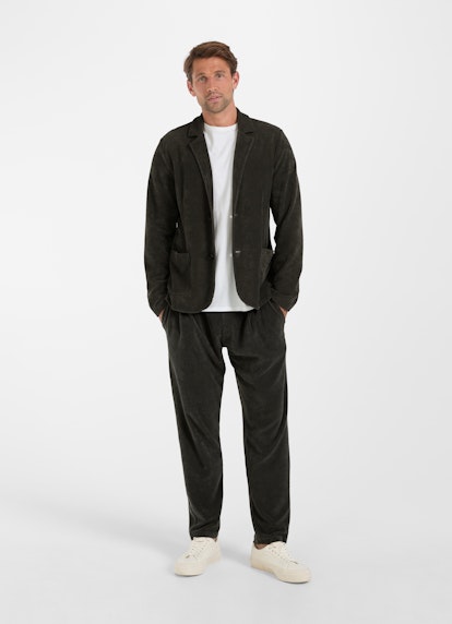 Regular Fit Jacken Blazer charcoal
