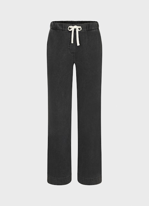 Casual Fit Hosen Denim - Hose black