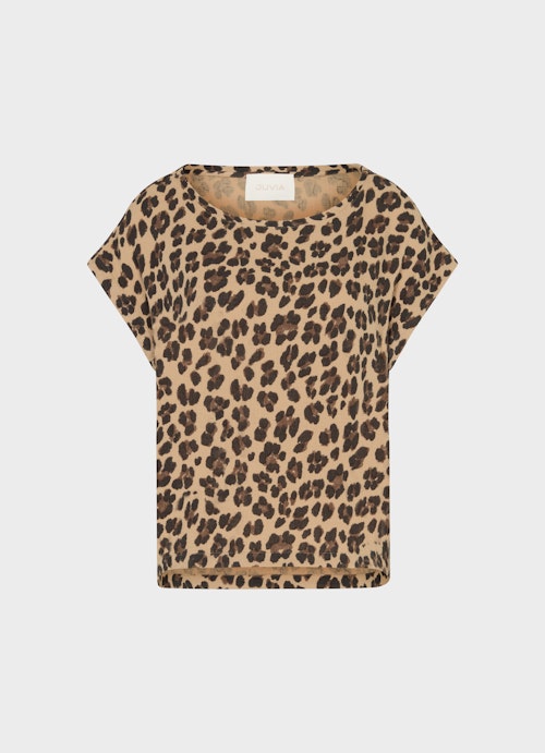 Casual Fit Blusen Musselin - Bluse toffee
