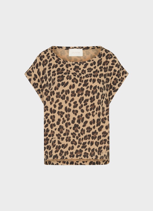 Casual Fit Blusen Musselin - Bluse toffee