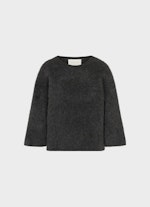 Casual Fit Strick Cashmere - Pullover charcoal