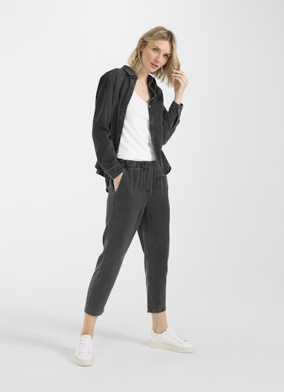 Regular Fit Hosen denim - Hose black