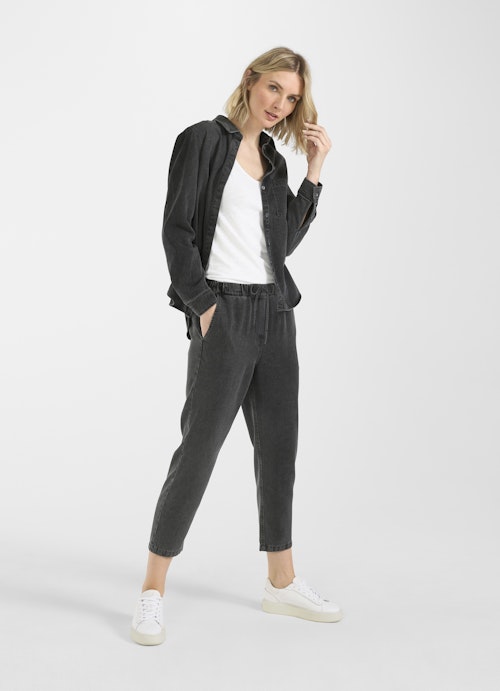 Regular Fit Hosen denim - Hose black