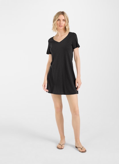 Regular Fit Kleider Jerseykleid charcoal