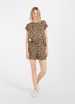 Regular Fit Shorts Musselin - Shorts toffee