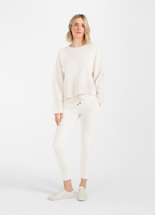 Casual Fit Strick Strick - Pullover eggshell