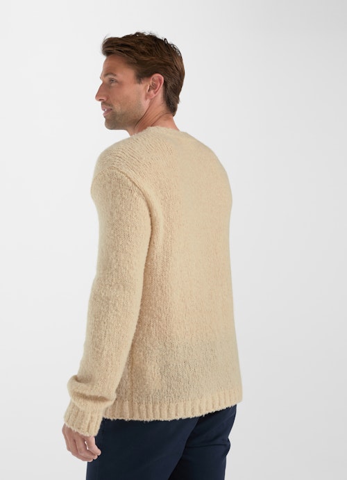 Regular Fit Strick Strick Pullover desert sand