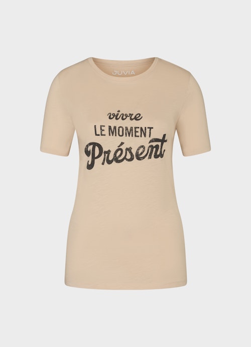 Regular Fit T-Shirts T-Shirt desert sand
