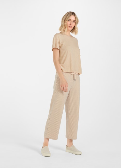 Wide Leg Hosen Culotte - Sweatpants desert sand