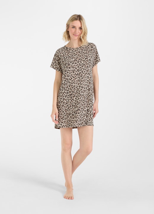 Regular Fit Nightwear Nightwear - Kleid sand