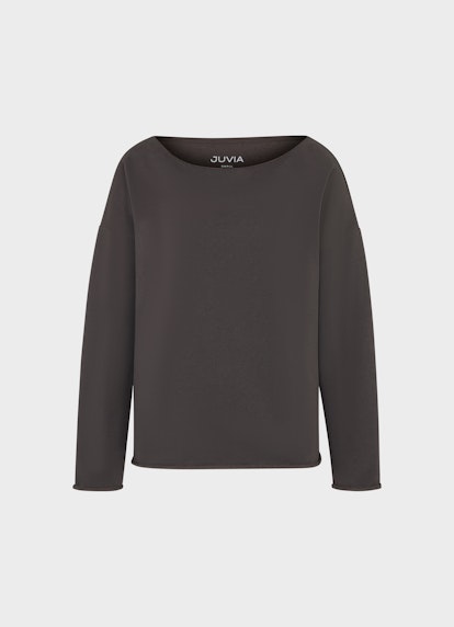 Loose Fit Sweatshirts Sweater charcoal
