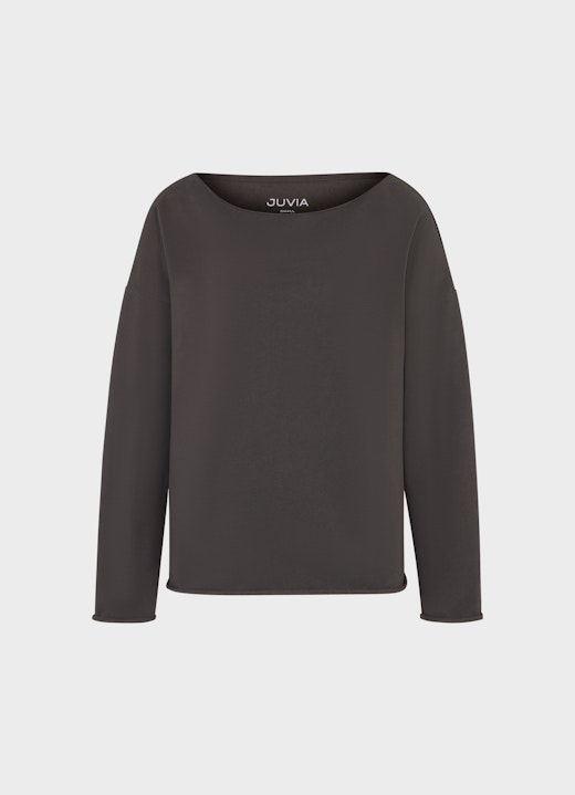 Loose Fit Sweatshirts Sweater charcoal
