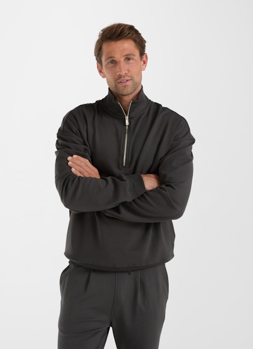 Casual Fit Sweater Sweater charcoal
