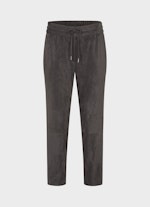 Regular Fit Hosen Tech Leather - Hose charcoal