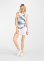 Slim Fit Tops Top victoria blue-white