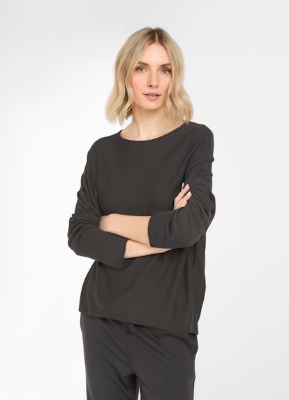 Casual Fit Strick Viscose Stretch - Sweater charcoal