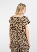 Casual Fit Blusen Musselin - Bluse toffee