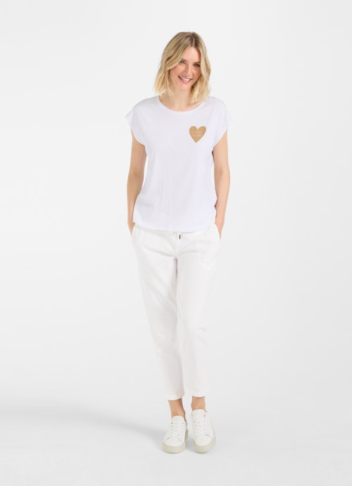 Coupe Regular Fit T-shirts T-shirt white