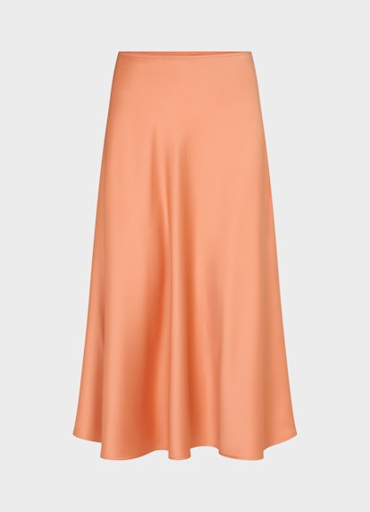 Medium Fit Röcke Satin - Rock jaffa orange