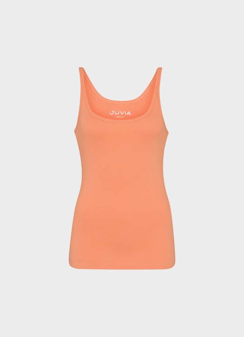 Slim Fit Tops Top jaffa orange