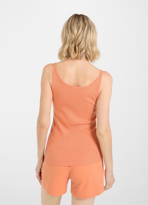 Coupe Slim Fit Hauts Haut jaffa orange