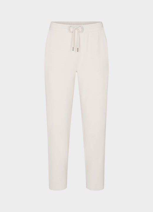 Coupe Casual Fit Pantalons Pantalon de survêtement coupe décontractée eggshell