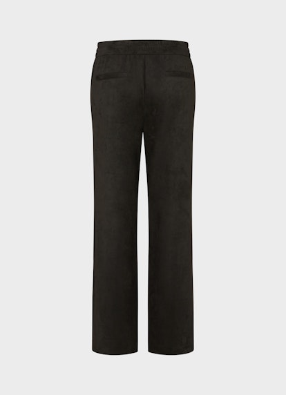 Casual Fit Hosen Tech Leather - Hose black