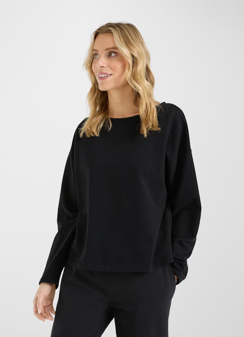 Loose Fit Sweatshirts Sweater black
