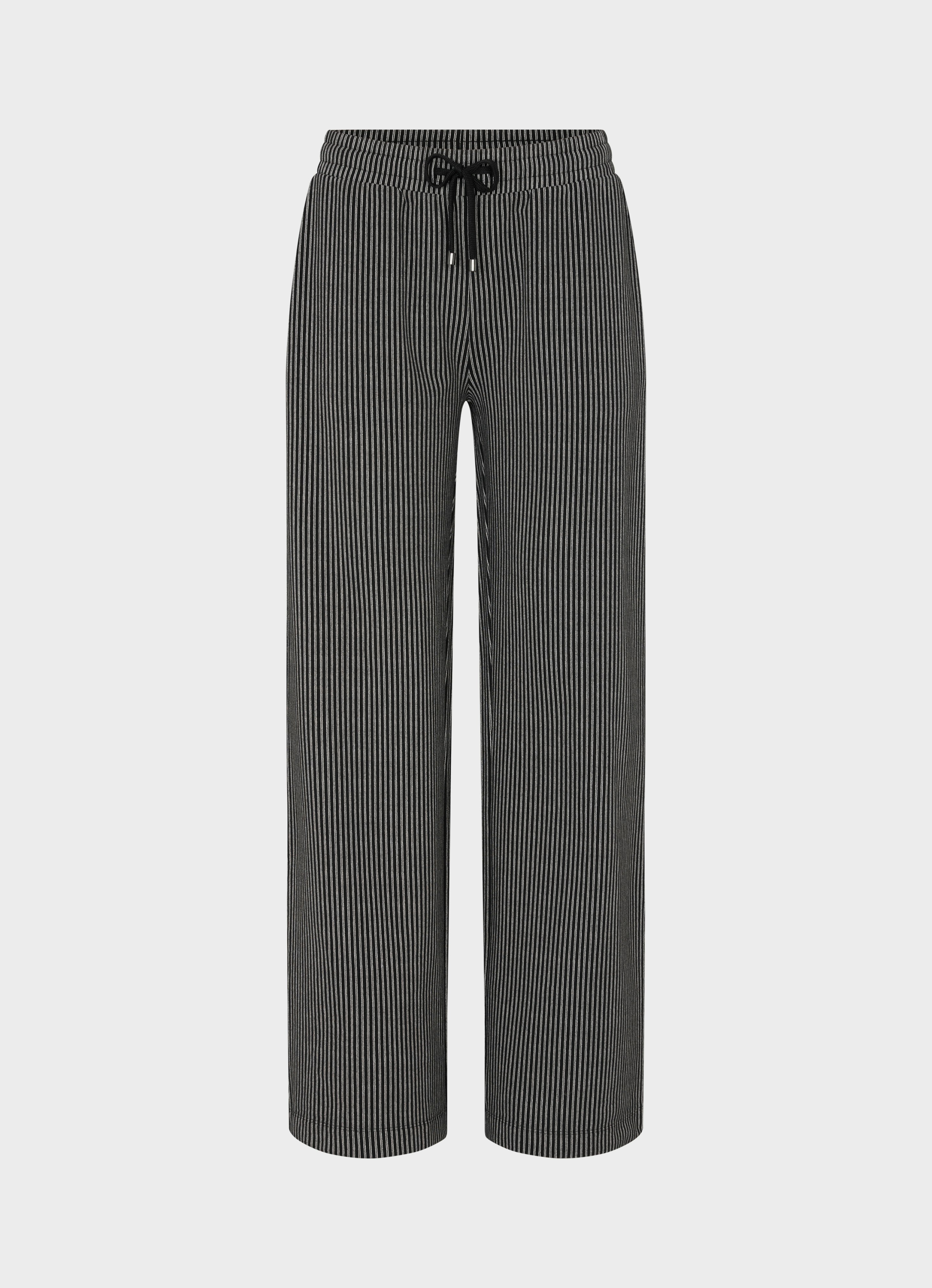 【U LAN】Vivid Brushed Wide Sweat Pants Blue Wide Leg Fit - Sweatpants Daisy | Buy Pants online at JUVIA