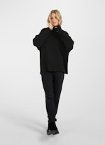Casual Fit Strick Cashmere - Rollkragenpullover black