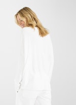 Casual Fit Strick Viscose Stretch - Sweater white