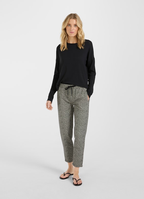Casual Fit Hosen Casual Fit - Sweatpants black