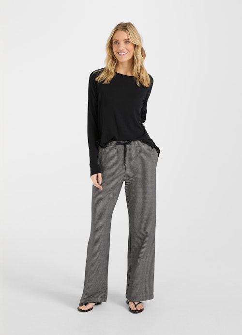 Wide Leg Hosen Wide Leg Fit - Sweatpants black