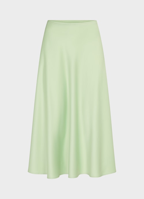 Medium Length Röcke Satin - Rock apple green