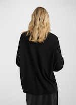 Casual Fit Strick Viscose Stretch - Sweater black