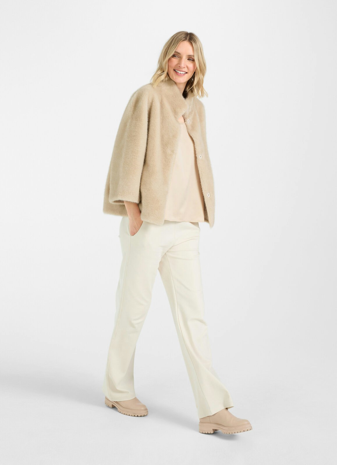 Beige Reversible jacket Fedora | Buy Jackets online at JUVIA