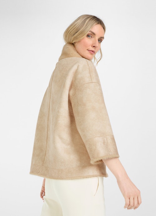 Loose Fit Jacken Wendejacke almond milk